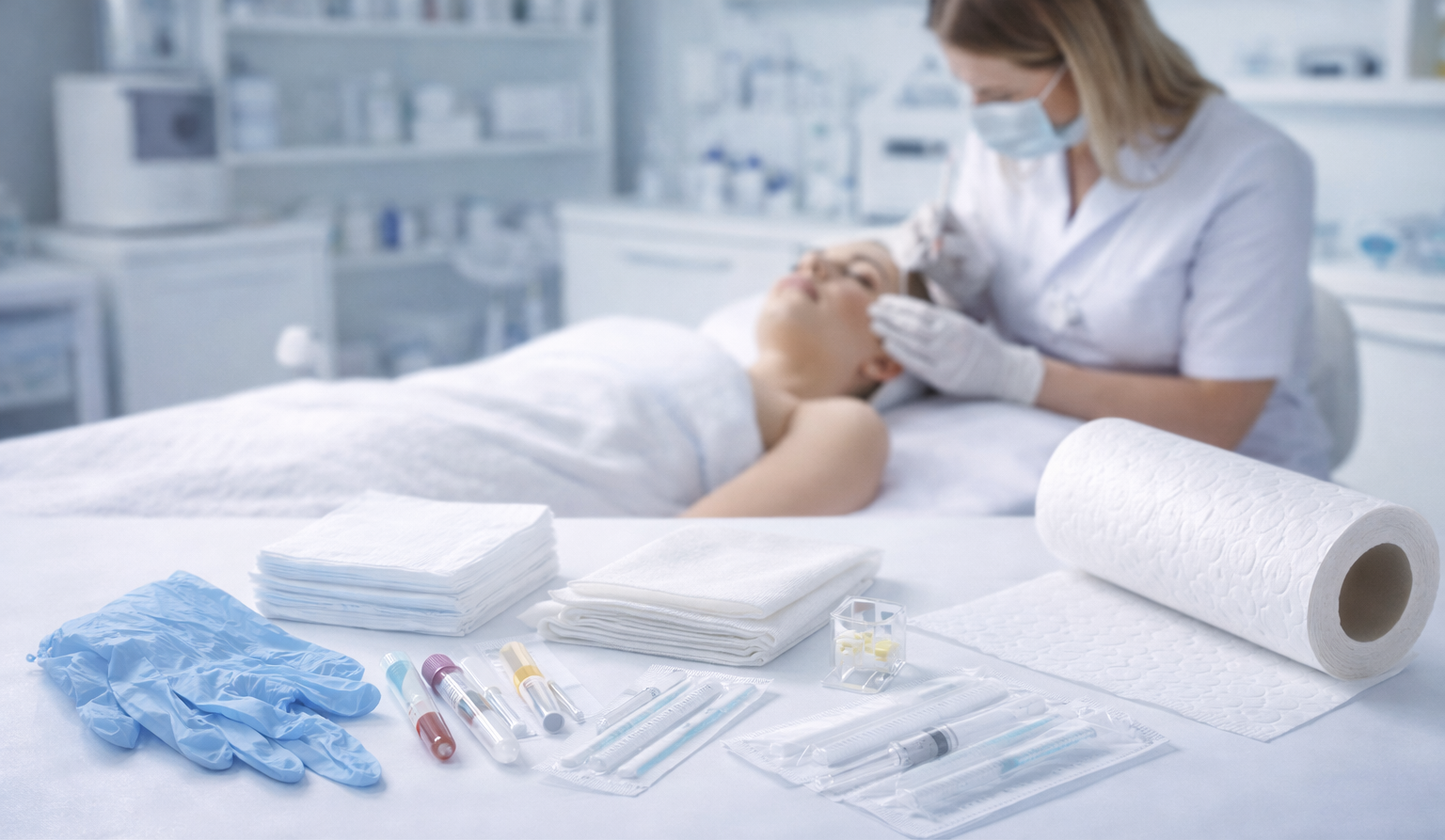 Расходные материалы для косметологов